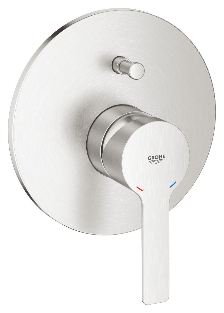 GROHE LINEARE SINGLE-LEVER BATH MIXER | SUPERSTEEL