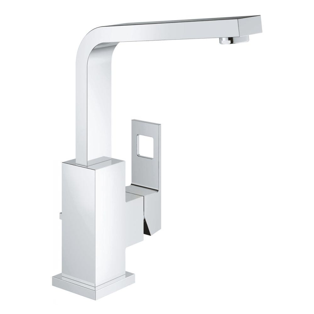 GROHE EUROCUBE SINGLE-LEVER BASIN MIXER | CHROME L-SIZE 1/2 IN