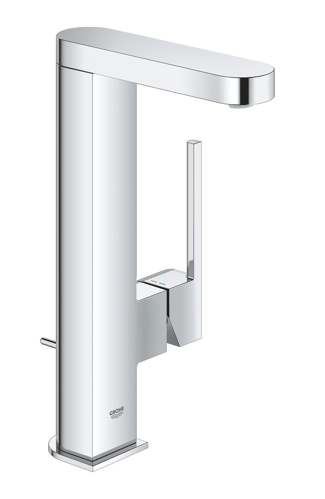 GROHE PLUS SINGLE-LEVER BASIN MIXER | CHROME L-SIZE 1/2 IN