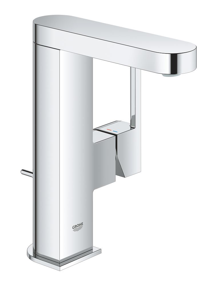 GROHE PLUS SINGLE-LEVER BASIN MIXER | CHROME M-SIZE 1/2 IN