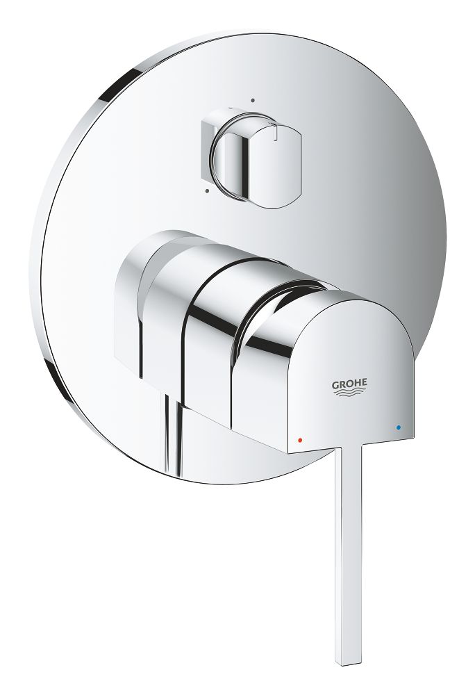 GROHE PLUS SINGLE-LEVER MIXER WITH 3-WAY DIVERTER | CHROME