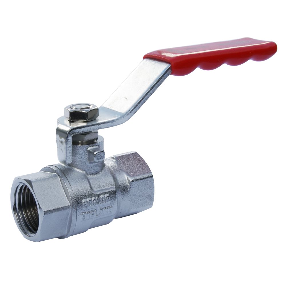PEGLER CHROMIUM PLATED BRASS BALL VALVE PN16 PB100 PT | 4 IN