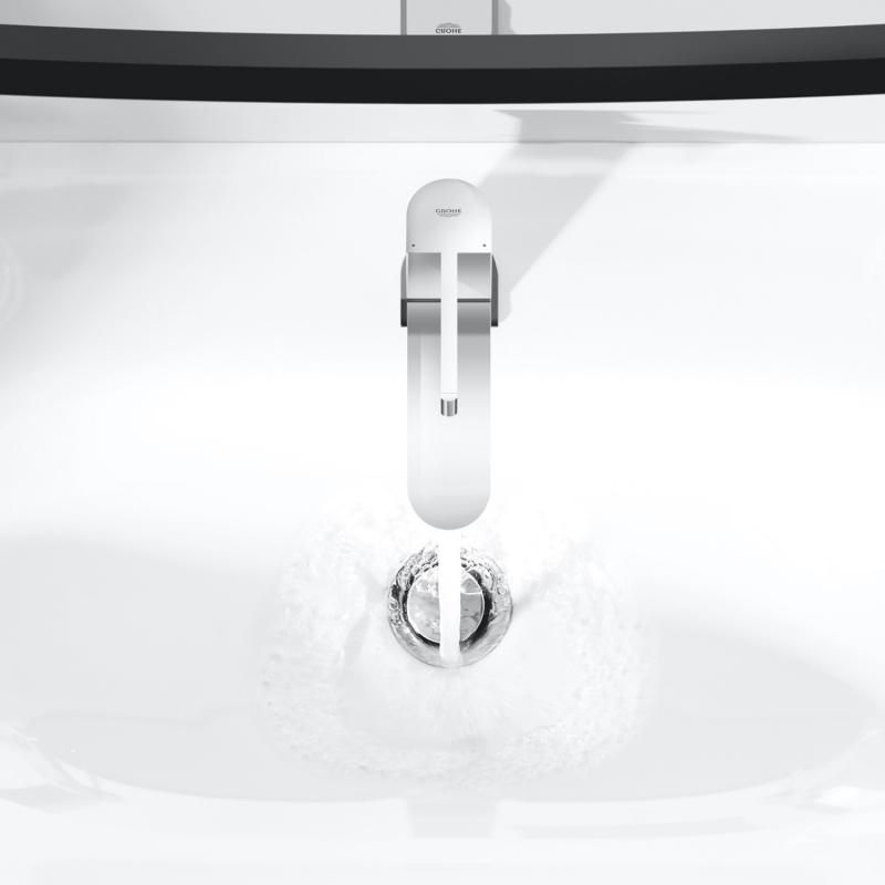 GROHE PLUS SINGLE-LEVER BASIN MIXER | S-SIZE CHROME 1/2 IN