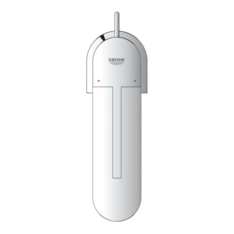 GROHE PLUS SINGLE-LEVER BASIN MIXER | S-SIZE CHROME 1/2 IN