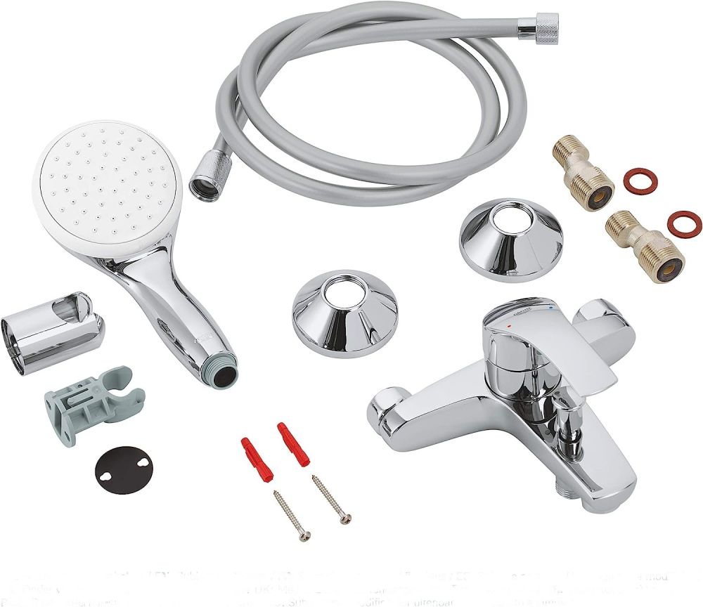 GROHE EUROSMART SINGLE-LEVER BATH MIXER | CHROME 1/2 IN