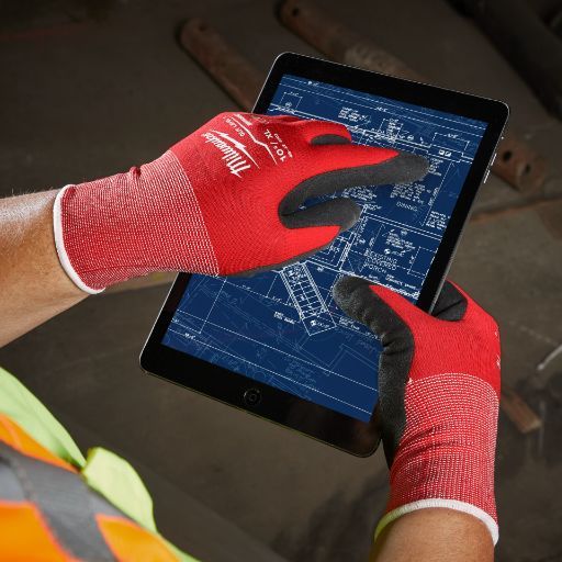 MILWAUKEE CUT LEVEL 1 DIPPED GLOVES - XXL/11 - 1PC
