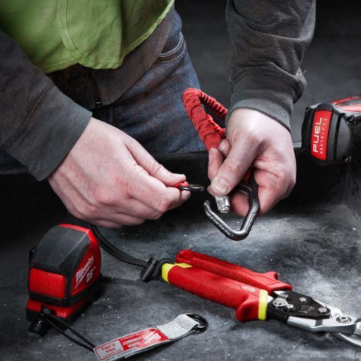 MILWAUKEE 4.5KG QUICK-CONNECT LOCKING TOOL LANYARD - 1PC