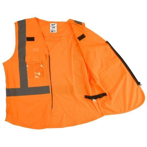 MILWAUKEE HI-VISIBILITY VEST ORANGE | 2XL/3XL | 1pc