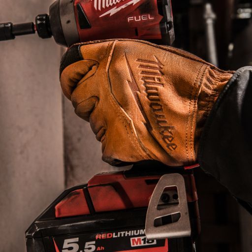 MILWAUKEE LEATHER GLOVES - 11/XXL - 1PRS