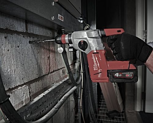 MILWAUKEE HAMMER DRILL- 4 MODES SDS PLUS ZERO VERSION, [M18CHX-0X] | 18 V