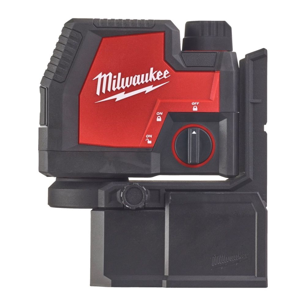MILWAUKEE USB RECHARGEABLE GREEN CROSS LINE LASER WITH PLUMB POINTS|[L4 CLLP-301C]