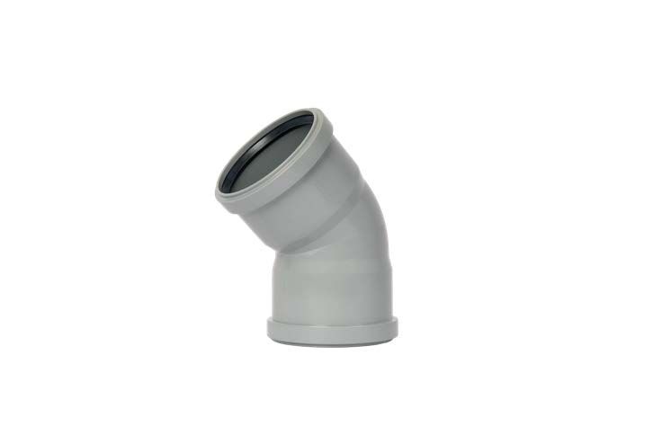 ULTRA SW BEND 45° UPVC D D110