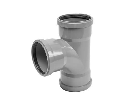 ULTRA SW TEE 87.5° UPVC T D110