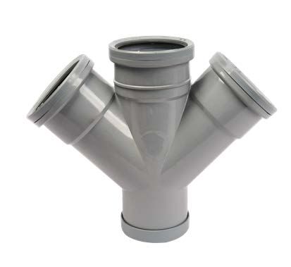 ULTRA SW CROSS TEE 45° T UPVC D110