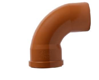 ULTRA DRAIN BEND 87.5° UPVC S D400