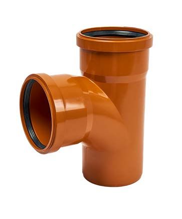ULTRA DRAIN TEE 87.5° UPVC D D200X160