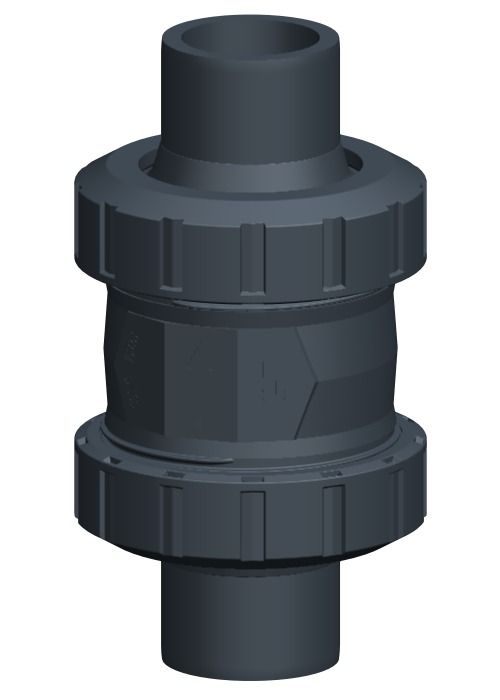 UPVC CHECK VALVE 562 EPDM SS 3DN80