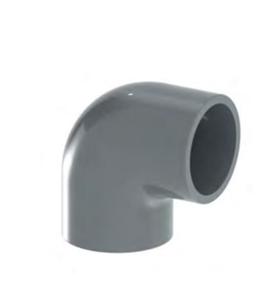 UPVC 90 DEG ELBOW 25MM