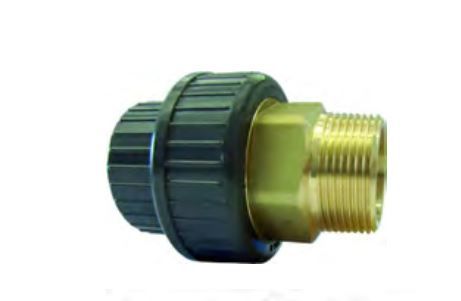 UPVC ADAPTOR UNION BRASS MALE 3