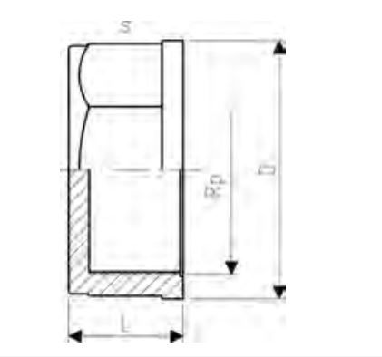 UPVC FEMALE THREADED END CAP 1