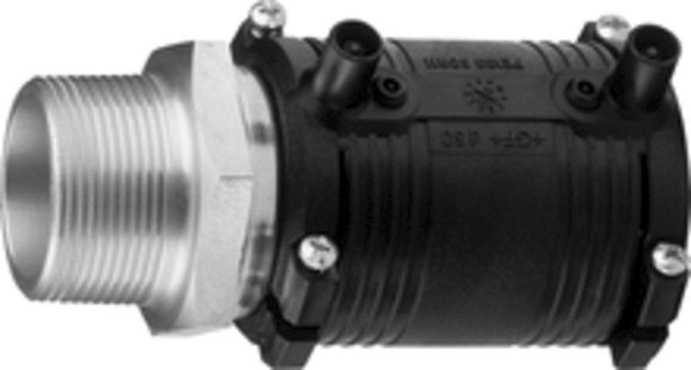 PE100 E/F TRANS.COUPLER PE/STEEL KIT MALE 32X1