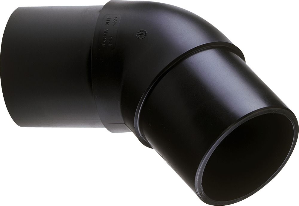 PE100 B/F ELBOW 45DEG SDR11 200MM