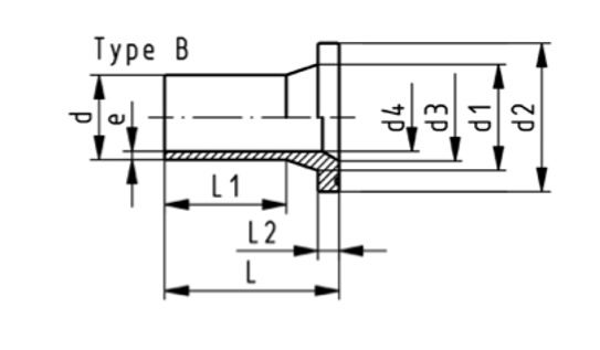 PE100 FLANGE ADAPTOR SDR11 200 MM