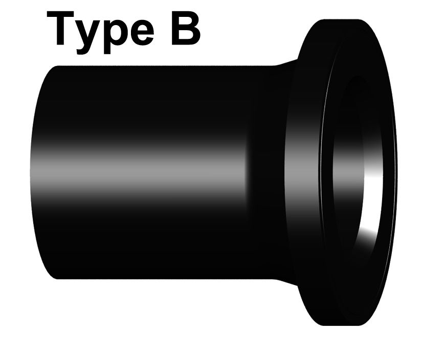 PE100 FLANGE ADAPTOR SDR11 90 MM