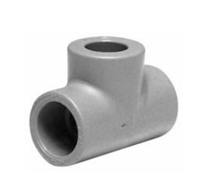 PP-R REDUCING TEE 50-25-50
