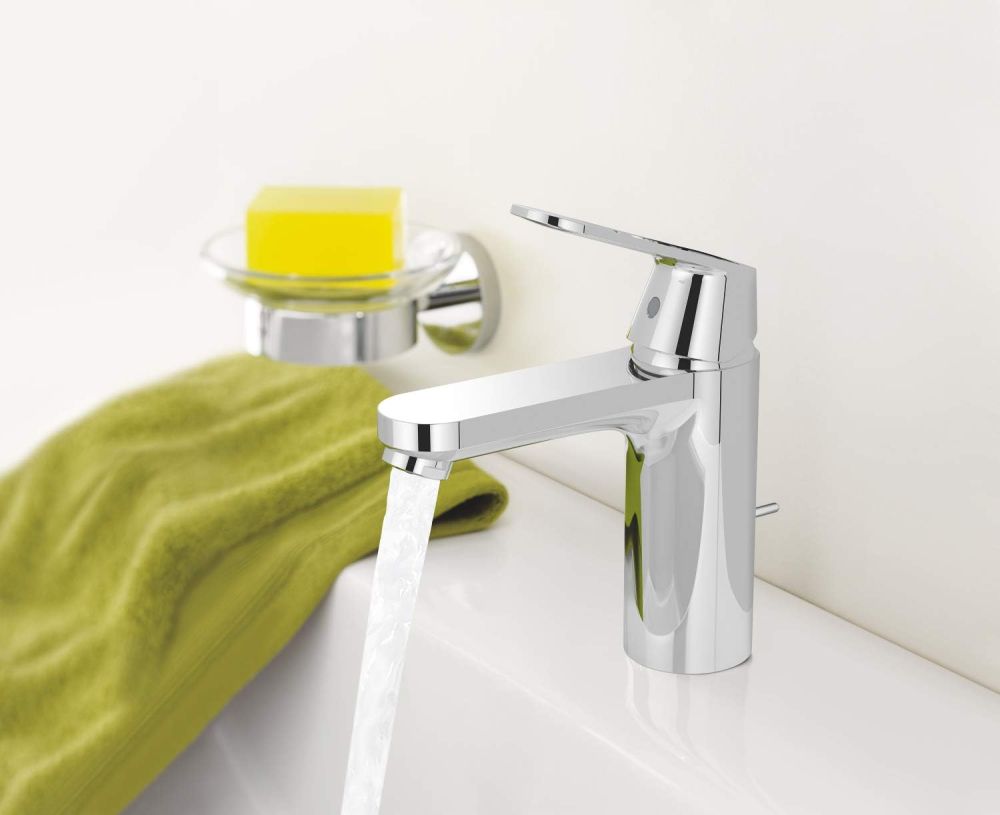 GROHE EUROSMART COSMOPOLITAN SINGLE-LEVER BASIN MIXER | CHROME M-SIZE 1/2 IN