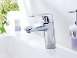 GROHE EURODISC COSMOPOLITAN SINGLE-LEVER BASIN MIXER | CHROME M-SIZE 1/2 IN