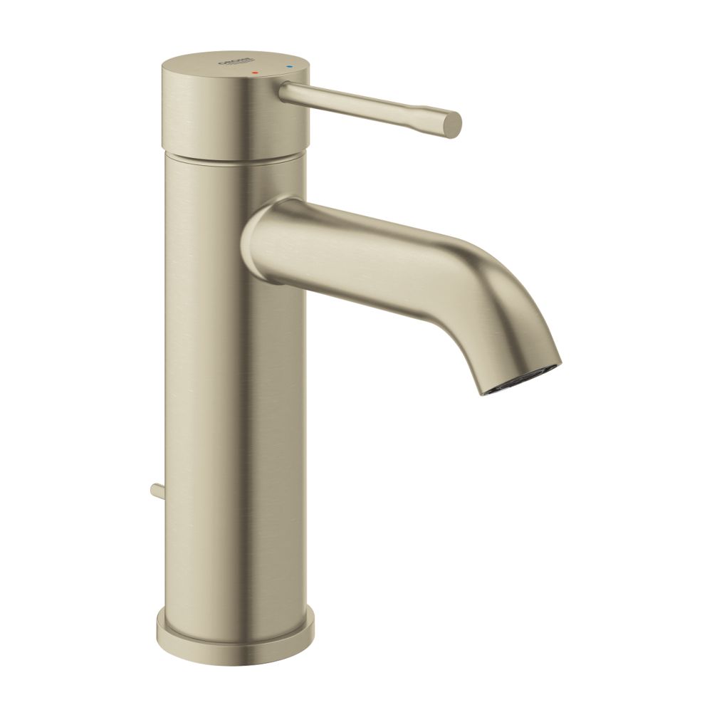 GROHE ESSENCE SINGLE-LEVER BASIN MIXER S-SIZE | 1/2 IN | BRUSHED NICKEL