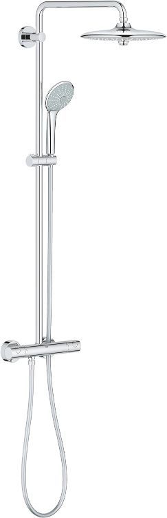 GROHE EUPHORIA SYSTEM 260, SHOWER SYSTEM WITH THERMOSTAT, 3 SPRAYS | CHROME