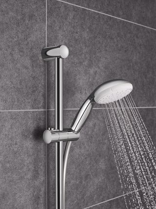 GROHE TEMPESTA SYSTEM 200, SHOWER SYSTEM WITH DIVERTER 2 SPRAY | CHROME