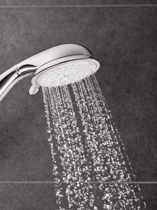 GROHE TEMPESTA SYSTEM 200, SHOWER SYSTEM WITH DIVERTER 2 SPRAY | CHROME