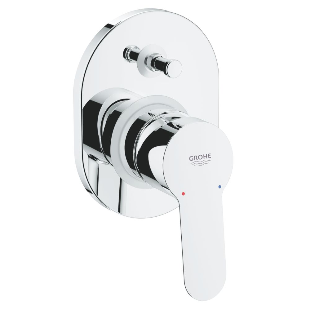 GROHE BAUEDGE SINGLE-LEVER BATH MIXER | CHROME