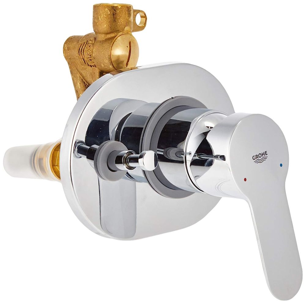 GROHE BAUEDGE SINGLE-LEVER BATH MIXER | CHROME