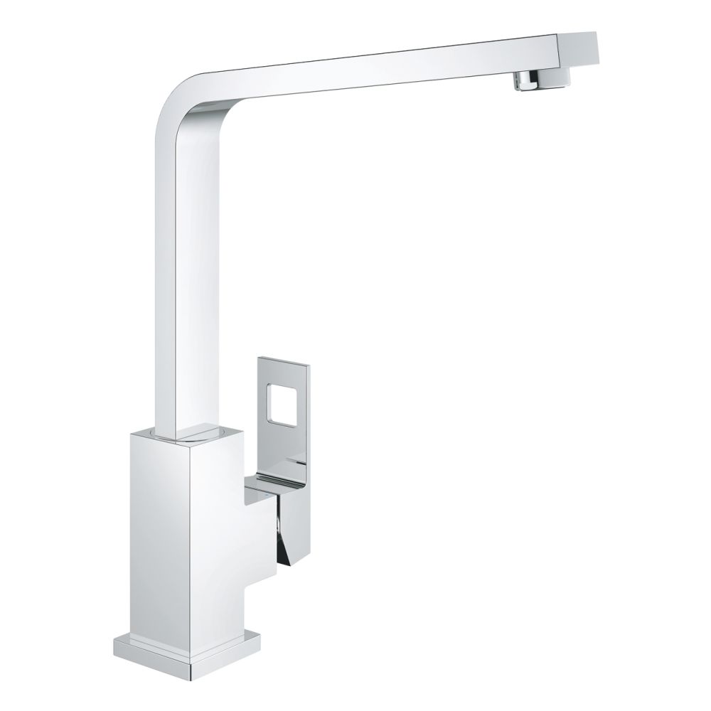 GROHE EUROCUBE SINGLE-LEVER SINK MIXER, SWIVEL SPOUT | CHROME 1/2 IN