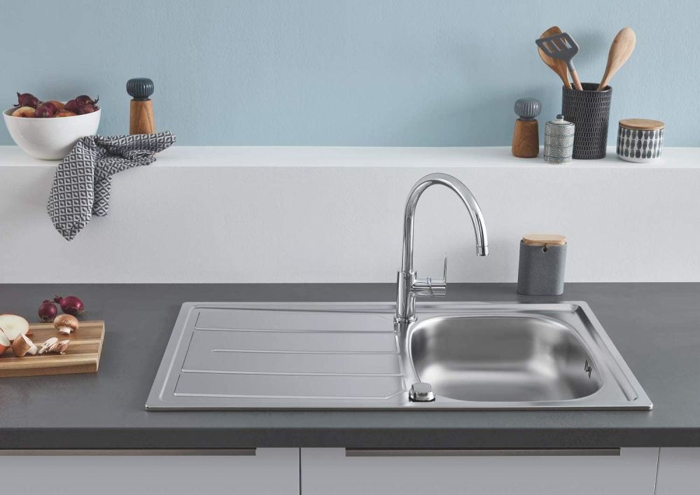 GROHE BAUEDGE SINGLE-LEVER SINK MIXER | CHROME 1/2 IN