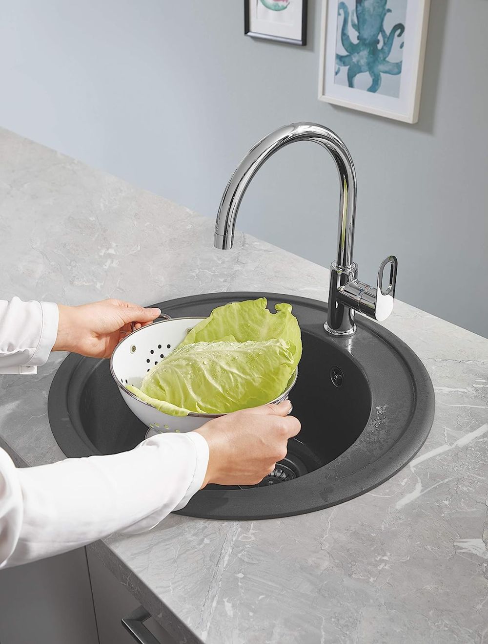 GROHE BAULOOP SINGLE-LEVER SINK MIXER | CHROME 1/2 IN