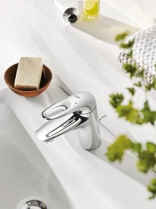 GROHE EUROSTYLE SINGLE-LEVER BASIN MIXER | S-SIZE CHROME 1/2 IN - ALTERNATIVE: GH3355830F