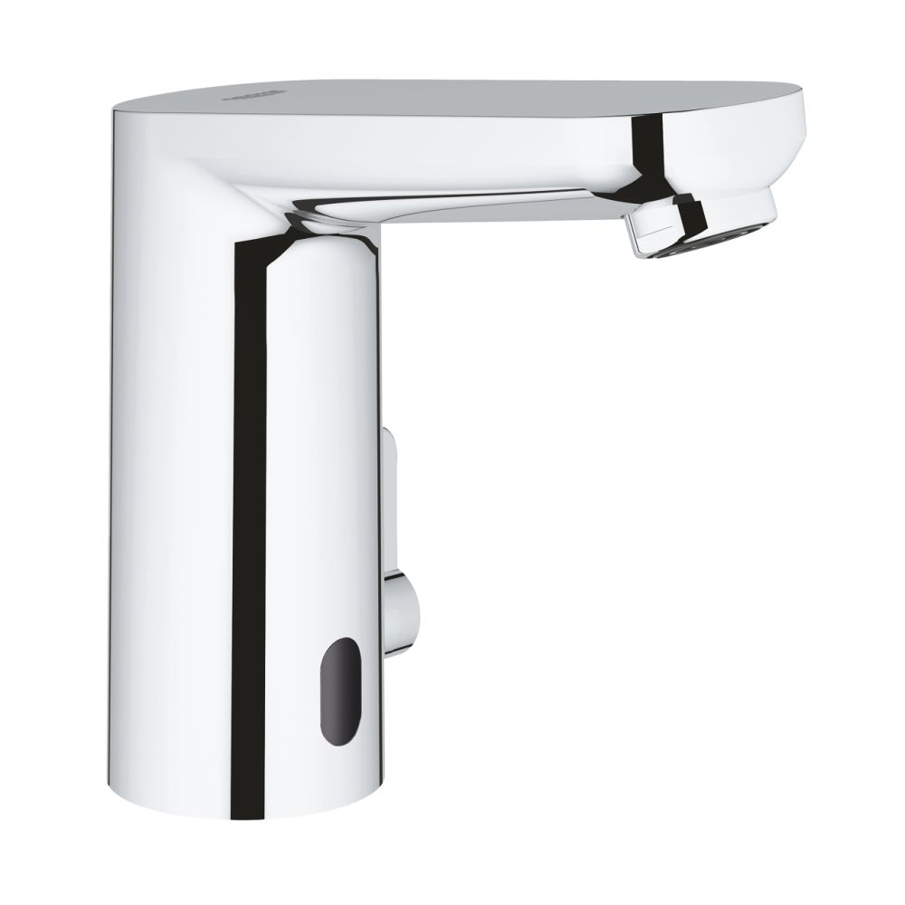 GROHE EUROSMART COSMOPOLITAN E INFRA-RED ELECTRONIC BASIN MIXER, 6V | CHROME 1/2 IN