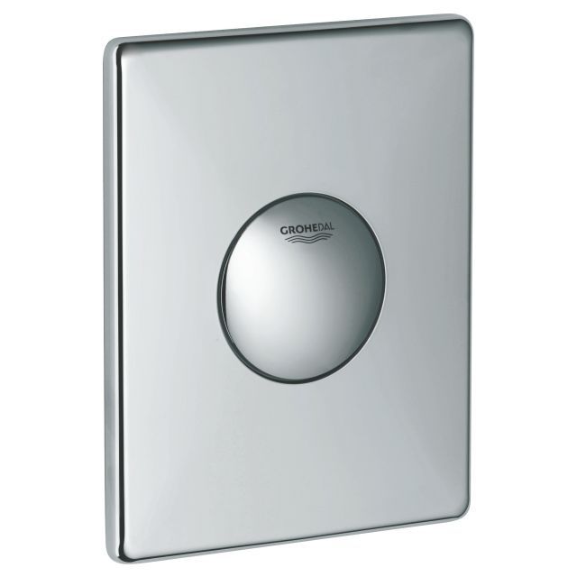 GROHE SKATE FLUSH PLATE | 156 x 197 MM | CHROME