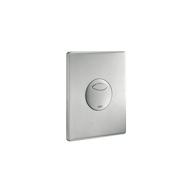 GROHE SKATE FLUSH PLATE | 156 x 197 MM, STAINLESS STEEL