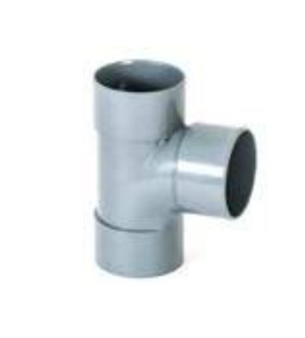ABS SWEPT TEE GREY 92 1/2DEG 2