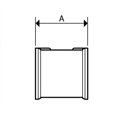 UPVC DRAIN REPAIR DOUBLE SOCKET 160MM 6P02C [NEW CODE - HI6P02C-T116]