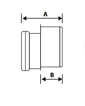 UPVC DRAIN L / I REDUCER 160X110MM