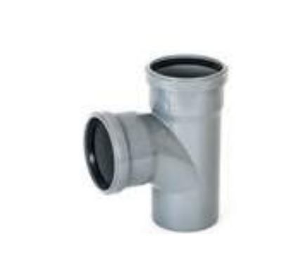 UPVC SOIL DBL SKT TEE 921/2 DEG 3