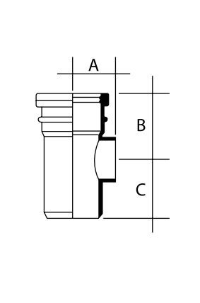 UPVC SOIL SGL UNEQ BRANCH 921/2 DEG 4''X2