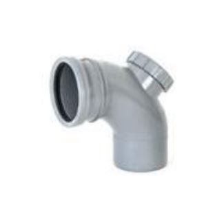 UPVC SOIL ACCESS BEND 871/2 DEG 4